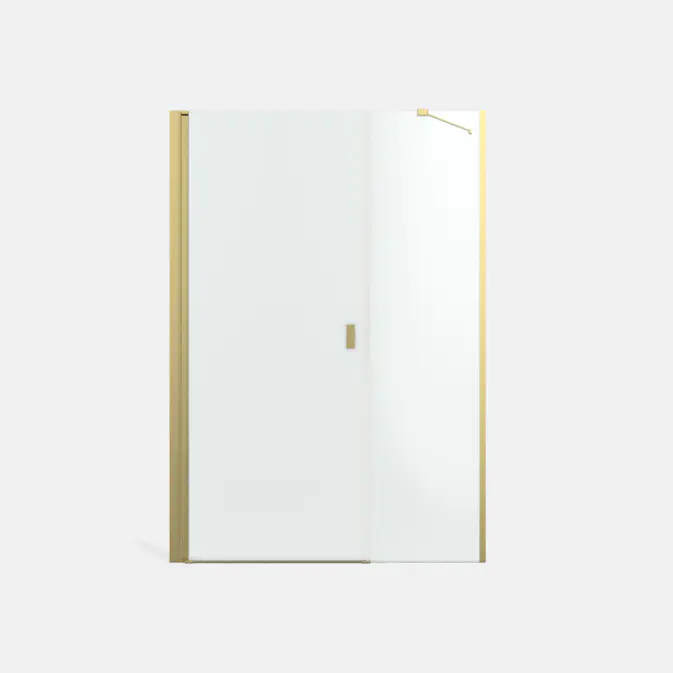 Duschdörr Strømberg Noma 45 med Sidopanel Nisch