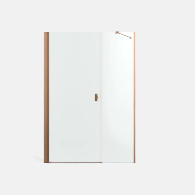 Duschdörr Strømberg Noma 45 med Sidopanel Nisch