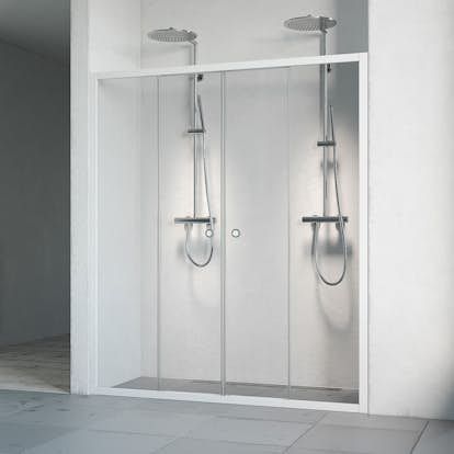 Duschdörr Macro Design Flow Nisch 4D