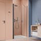 Duschdörr Strømberg Noma 45 med Sidopanel Nisch