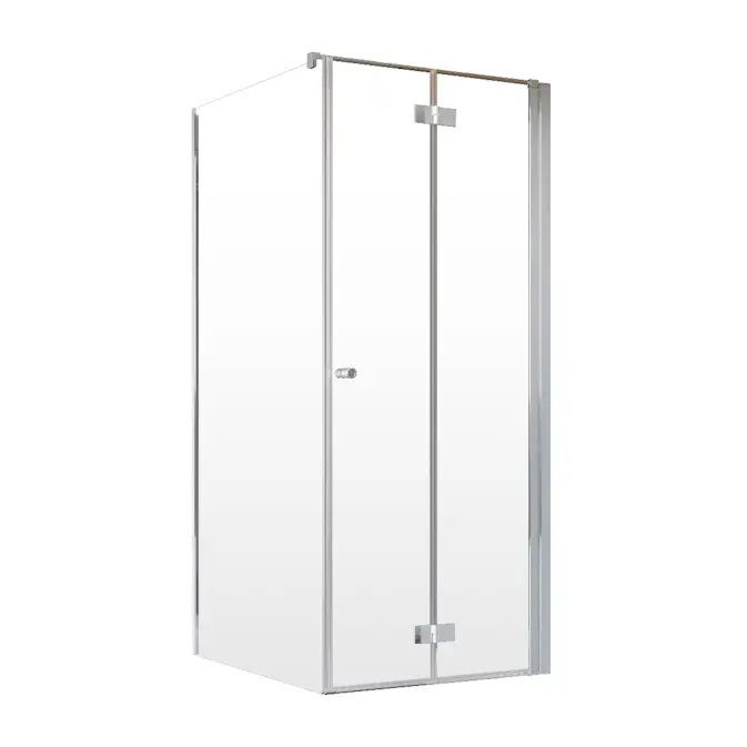 Duschhörn Strømberg Noma 195 Fast Vägg + Vikbar Dörr