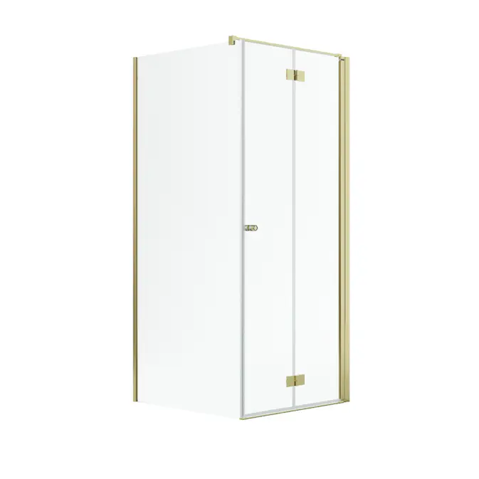 Duschhörn Strømberg Noma 195 Fast Vägg + Vikbar Dörr