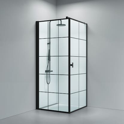 Duschhörn Strømberg Noma 135 New York Fast Vägg + Dörr