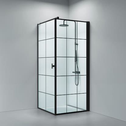 Duschhörn Strømberg Noma 135 New York Fast Vägg + Dörr