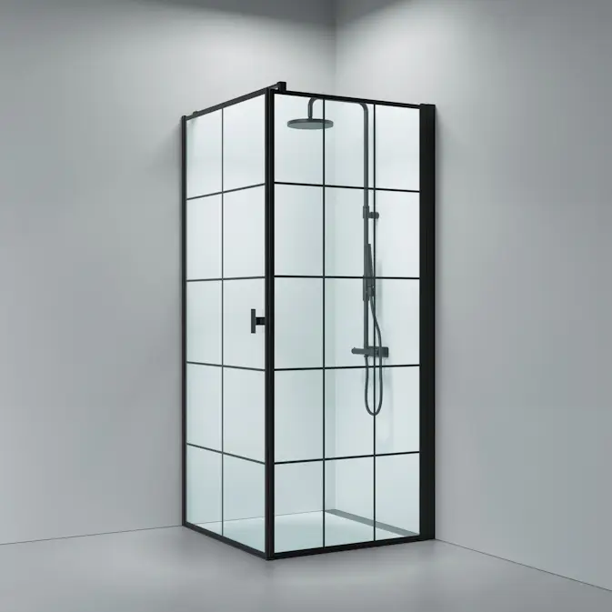 Duschhörn Strømberg Noma 135 New York Fast Vägg + Dörr