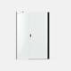 Duschdörr Strømberg Noma 45 med Sidopanel Nisch