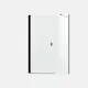 Duschdörr Strømberg Noma 45 med Sidopanel Nisch