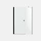 Duschdörr Strømberg Noma 45 med Sidopanel Nisch