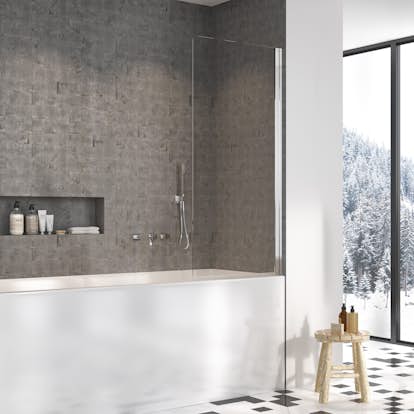 Badkarsvägg Strømberg Noma 70
