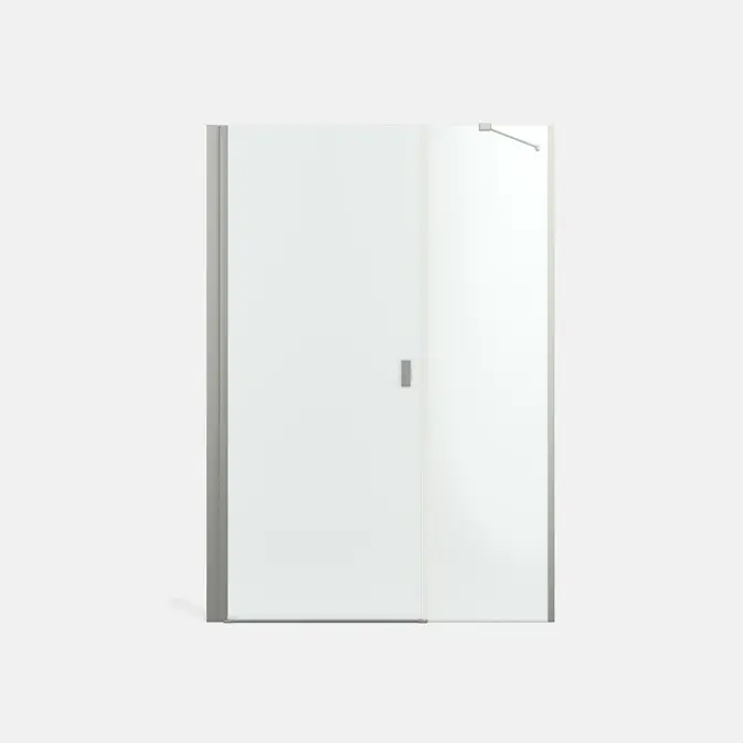 Duschdörr Strømberg Noma 45 med Sidopanel Nisch