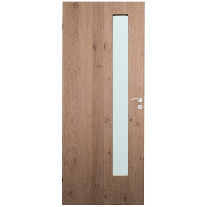 Innerdør Scanflex Bris Eik Rustic Klarglass