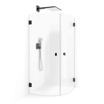 Dusjhjørne Macro Design Grace Rund