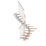 Hovedtrapp Dolle Dubai Bøk Oljet 1/2-Sving Classic III