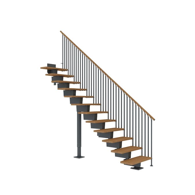 Hovedtrapp Dolle Dubai Eik Oljet Rett Classic IIII