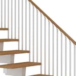 Ekstra Trapperekkverk Dolle Dubai Classic IIII Eik Oljet