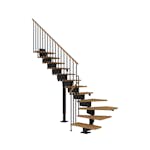 Hovedtrapp Dolle Dubai Eik Oljet 1/4-Sving Classic III