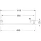 Handduksstång Duravit Starck T 00994