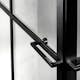 Dusjhjørne Macro Design Empire Swing Klart Glass med Sprosser