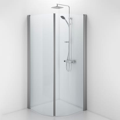 Duschdörr Contura Shower Space SBNK Bockad