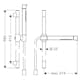 Duschset Axor Starck Organic 2jet 90 cm