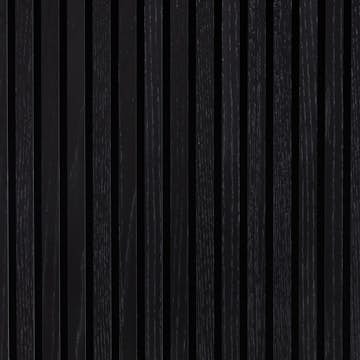 Akustikpanel Wood on wall Ek Svartlackad