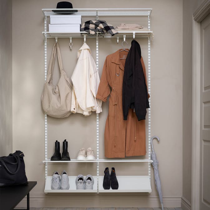 Innredningsløsning Elfa Gang Nr 2 Hvit