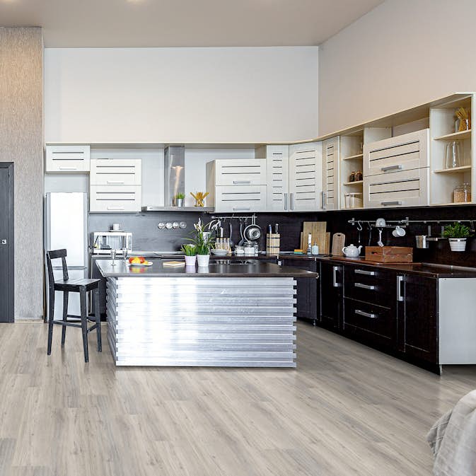 Vinylgulv Aspecta Nordic Oak Sølv Vinylklikk