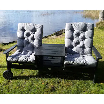 Hagemøbel Eden Wood Duo Seat