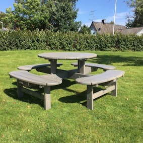 Benkebord Eden Wood Rondo