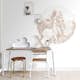 Tapet ESTAhome Jungel Mørkbeige EW159077