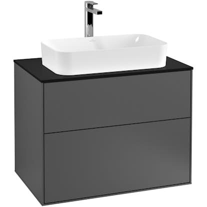 Tvättställsskåp Villeroy & Boch Finion med 2 Lådor och Bänkskiva för Fristående Tvättställ