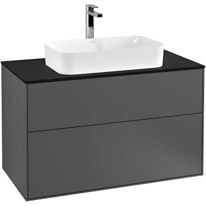 Tvättställsskåp Villeroy & Boch Finion med 2 Lådor och Bänkskiva för Fristående Tvättställ