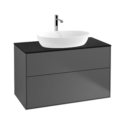 Tvättställsskåp Villeroy & Boch Finion med 2 Lådor och Bänkskiva för Fristående Tvättställ från Artis & Collaro