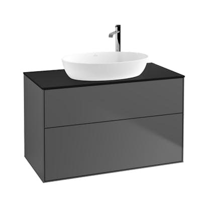 Tvättställsskåp Villeroy & Boch Finion med 2 Lådor och Bänkskiva för Fristående Tvättställ från Artis & Collaro