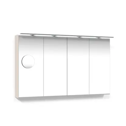 Spegelskåp Macro Design Crown med Rampbelysning LED