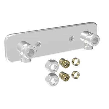 Blanderfeste Vatette V6 Utenpåliggende rørlegging 150 cc