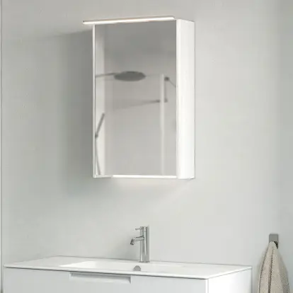 Spegelskåp Macro Design Heart med Rampbelysning