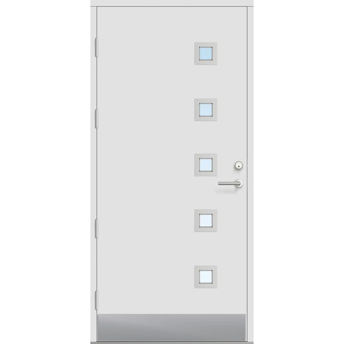 Ytterdør Bygg1 Fjell 04 Klarglass