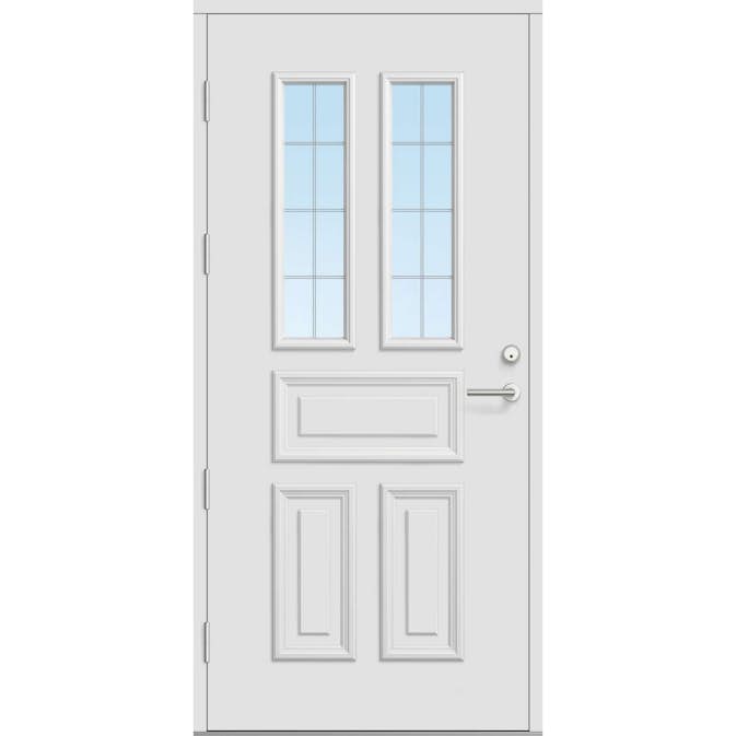 Ytterdør Bygg1 Fjord 04 Slipt Glass