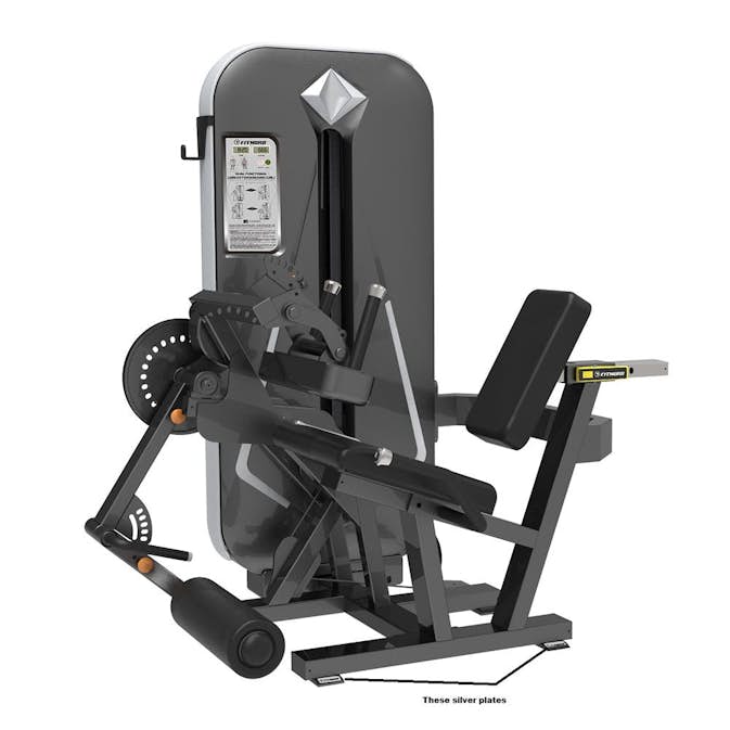 Styrketreningsapparat Fitnord Diamond Double Leg Extension/Leg Curl