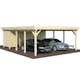 Bod Palmako 10,9 m2 til Carport Karl 40,6 m2