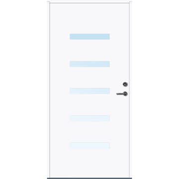 Ytterdør Bygg1 Forus 19 Klarglass