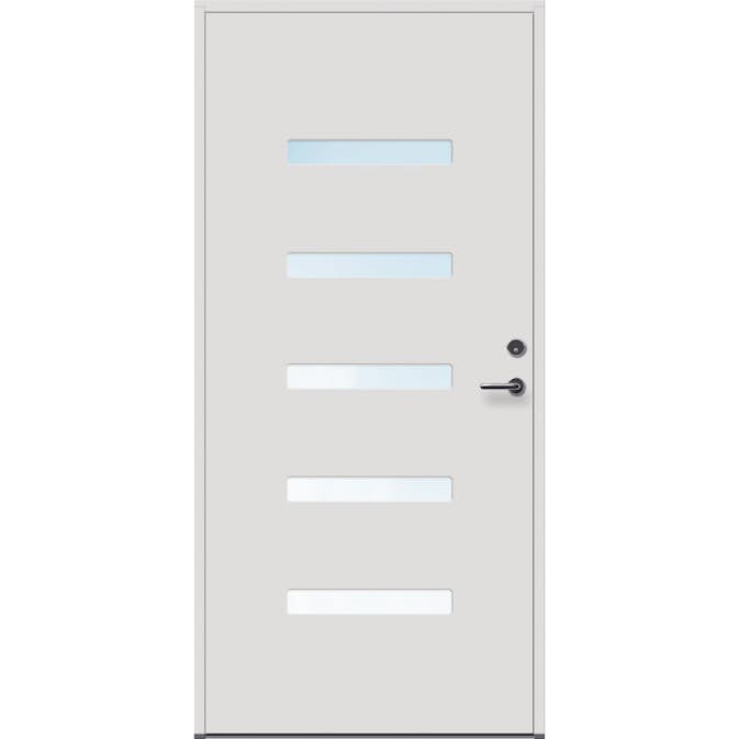 Ytterdør Bygg1 Forus 19 Klarglass