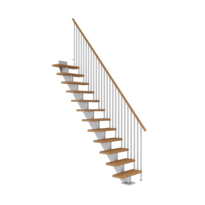 Plassbesparende Trapp Dolle Frankfurt Eik Oljet Rett Classic III