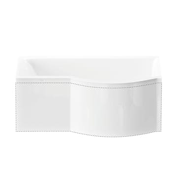 Frontpanel Nordhem til Badekar Solvik