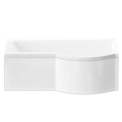 Frontpanel Nordhem till Badkar Solvik