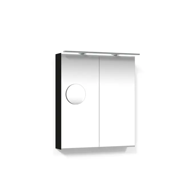 Spegelskåp Macro Design Crown med Rampbelysning LED