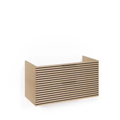 Tvättställskåp Macro Design Crown Stripe utan Tvättställ