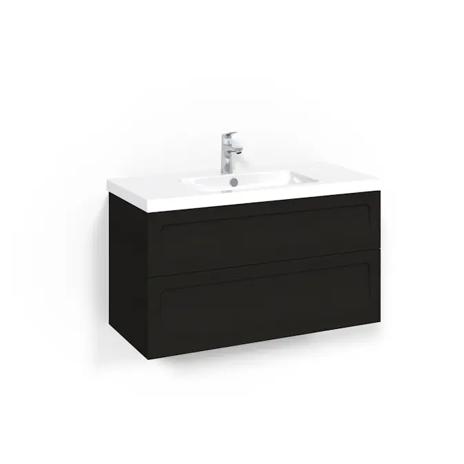 Tvättställsskåp Macro Design Crown Ramlucka Light 45