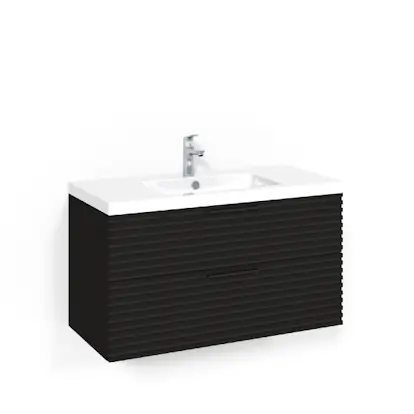 Tvättställskåp Macro Design Crown Stripe utan Tvättställ